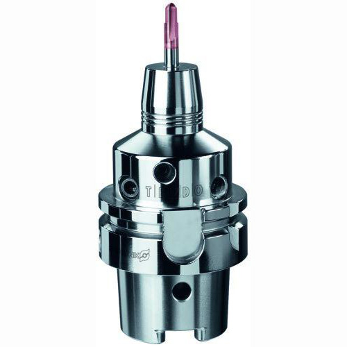 德國(guó)雄克SCHUNK液壓刀柄即插即用技術(shù)最重要的是在標(biāo)準(zhǔn)化統(tǒng)一方面，雄克SCHUNK的液壓刀柄技術(shù)向海德堡證明了自己的優(yōu)勢(shì)—液壓刀柄能夠保證極高的流程可靠性;由于它的減振特性不僅能夠保護(hù)刀具還可以保護(hù)零件表面，和熱負(fù)荷型的熱縮刀柄相比，它的使用壽命非常長(zhǎng)。