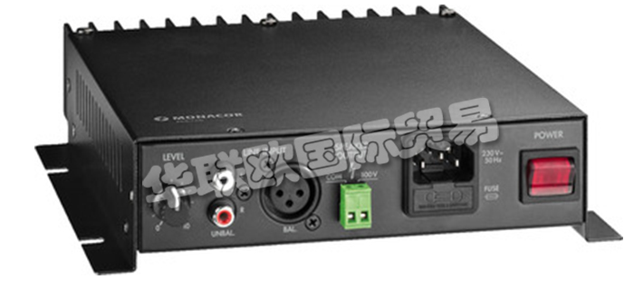 德國MONACOR公司主要供應(yīng)：德國MONACOR放大器,MONACOR功率放大器，揚聲器，音量控制器，電纜，連接電纜，測試儀，電纜測試儀，數(shù)字萬用表，照度計等產(chǎn)品。