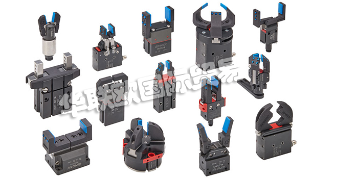 美國(guó)GIMATIC公司的產(chǎn)品主要是做夾爪夾具：GIMATIC電動(dòng)夾爪、GIMATIC氣動(dòng)夾爪電動(dòng)夾爪、氣動(dòng)夾爪、電動(dòng)抓手、緊湊型夾爪、塑料夾具、電動(dòng)旋轉(zhuǎn)執(zhí)行器、電氣分度表、自定心電動(dòng)夾爪、三爪平行自定心電動(dòng)夾爪、兩爪平行自定心電動(dòng)夾爪、3D打印夾爪、直線導(dǎo)軌、線性執(zhí)行器、特殊執(zhí)行器、滑動(dòng)軸承、線性滑軌、迷你滑軌、起重器、模塊化接口、真空套件、真空末端執(zhí)行器、處理傳感器、SB-傳感器盒、模塊化傳感器盒、電感式傳感器、超聲波傳感器、震動(dòng)傳感器、膨脹爪、澆口夾爪、感測(cè)器、真空杯。