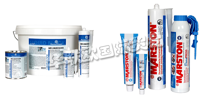 德國(guó)MARSTON-DOMSEL公司主要供應(yīng)：德國(guó)MARSTON-DOMSEL密封劑,MARSTON-DOMSEL密封膠，粘合劑，通用密封劑，通用塑料密封劑，清潔劑，單組分密封劑，表面密封劑，管螺紋密封劑等產(chǎn)品。