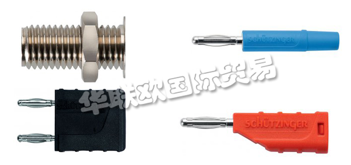 德國SCHUTZINGER公司主要供應(yīng)：德國SCHUTZINGER插頭,SCHUTZINGER適配器，薄板式插頭，耦合器，轉(zhuǎn)接器，測量導(dǎo)線，測試探針，快速釋放端子，電纜系統(tǒng)等產(chǎn)品。