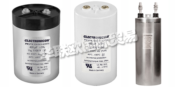 ELECTRONICON是著名的電容器制造公司。銷售，研發(fā)和制造領域之間極為密切和直接的互動是ELECTRONICON在市場上成功的基石。質量控制使ELECTRONICON的產品成為眾多客戶的首選。確保產品質量除了使用高質量的材料外，先進的技術以及謹慎和穩(wěn)定的制造工藝至關重要。下文為您介紹ELECTRONICON電容器。